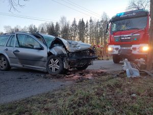 Read more about the article Wpadek na drodze między Mołtowem a Pobłociem Małym