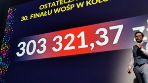 Read more about the article Podsumowanie 30. Finału WOŚP. Znowu mamy rekord! (WIDEO)
