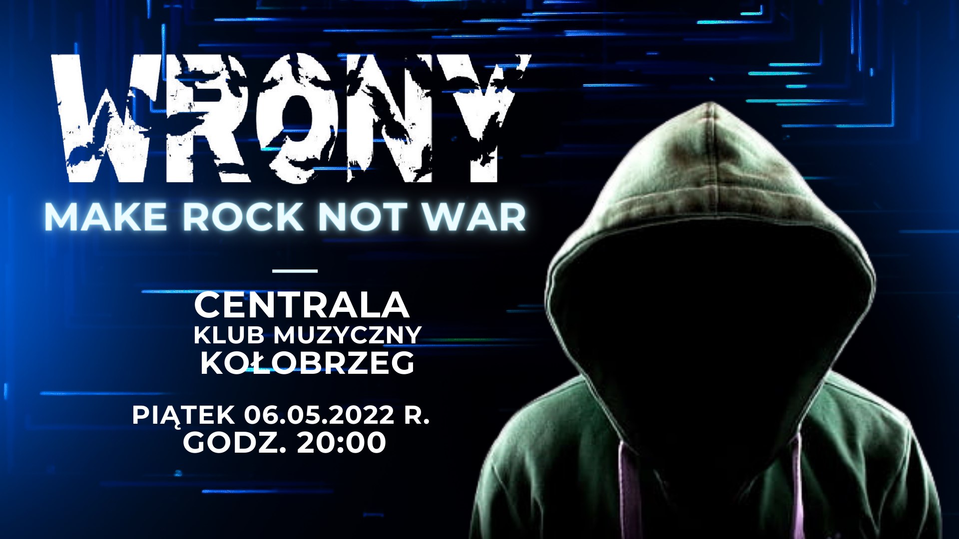 You are currently viewing Koncert w Centrali: MAKE ROCK NOT WAR