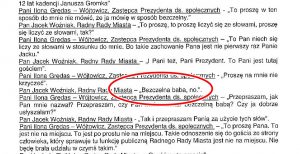 Read more about the article Mamy stenogram z posiedzenia komisji rewizyjnej. Obraźliwe słowa padły, przeprosiny też