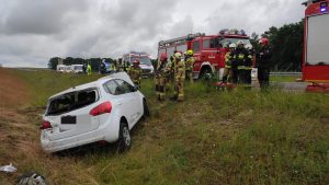 Read more about the article Wypadek drogowy na S6. Na pomoc ruszyły trzy jednostki Straży Pożarnej (ZDJĘCIA)
