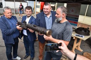 Read more about the article Operat koparki przypadkiem odkopał zrzutowisko destruktów broni