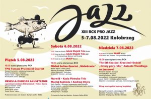 Read more about the article 5-7 sierpnia, RCK, XIII RCK PRO JAZZ Festiwal, wstęp wolny