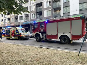 Read more about the article Karetki nie nadążają. Na pomoc jadą więc strażacy