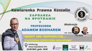 Read more about the article Otwarte spotkanie z profesorem Adamem Bodnarem