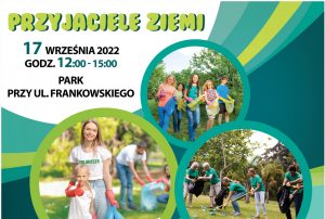 Read more about the article Międzynarodowy Dzień Sprzątania Świata: festyn w parku przy Frankowskiego
