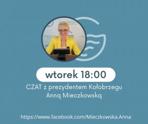 Read more about the article Chcesz zadać pytanie prezydent Kołobrzegu? We wtorek czat na Facebooku