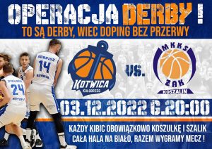Read more about the article W sobotę derbowy pojedynek: Kotwica Kołobrzeg vs. Żak Koszalin