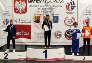 Read more about the article Mamy mistrza Polski w karate! Gratulacje dla Wiktora Wojarskiego z klubu Morote