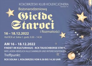 Read more about the article 16-18 grudnia, RCK, Giełda Staroci i Rozmaitości, wstęp wolny