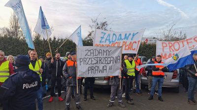 Prezydent Kołobrzegu protestuje dziś w Szczecinie