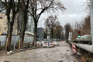 Read more about the article Przebudowa Zdrojowej: komunikat o zamknięciu kolejnego odcinka ulicy