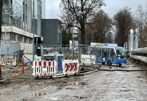Read more about the article Od jutra (2.01) zmiana organizacji ruchu na remontowanej ul. Zdrojowej