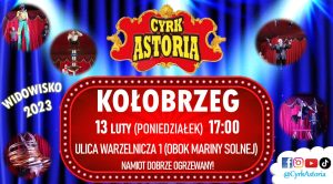 Read more about the article Cyrk Astoria (bez zwierząt) w Kołobrzegu. Mamy dla Was darmowe bilety