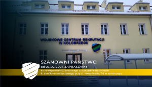 Read more about the article Nowa siedziba Wojskowego Centrum Rekrutacji w Kołobrzegu