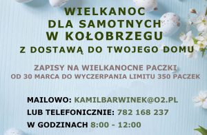 Read more about the article Wielkanoc dla Samotnych. Zapisy na paczki ruszają w przyszłym tygodniu