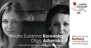 Read more about the article 14 czerwca, Adebar, spotkanie autorskie Beaty Zuzanny Borawskiej, godz. 18, wstęp wolny