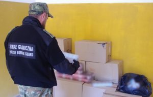 Read more about the article Funkcjonariusze Straży Granicznej z Kołobrzegu zarekwirowali blisko 6 tysięcy paczek papierosów bez akcyzy
