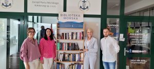 Read more about the article W kołobrzeskim porcie powstała pierwsza biblioteka morska