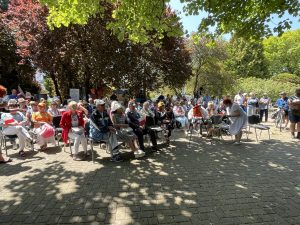 Read more about the article Tour de Konstytucja: o prawach wyborczych na Skwerze Pionierów w Kołobrzegu (ZDJĘCIA)