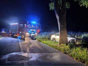 Read more about the article Nocny rajd na potrójnym gazie. Cudem nic mu się nie stało