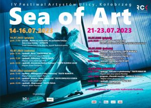 Read more about the article 21-23 lipca, Festiwal Artystów Ulicy „Sea of Art” cz. II, wstęp wolny