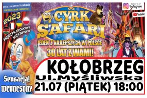 Read more about the article Jubileuszowe show cyrku Safari w Kołobrzegu. Dla naszych Czytelników mamy darmowe bilety