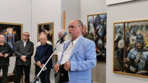 Read more about the article Wernisaż wystawy Dariusza Kalety w GSW (WIDEO)