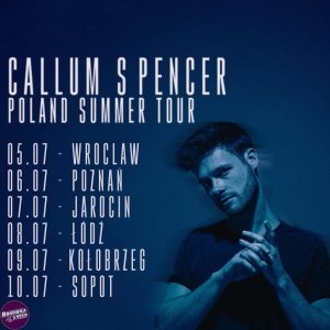 Read more about the article 9 lipca, Letnia Scena Adebaru, Callum Spencer (koncert) godz. 20, wstęp wolny