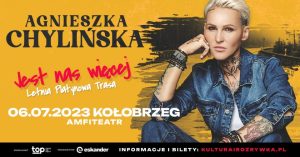 Read more about the article 6 lipca, amfiteatr, koncert Agnieszki Chylińskiej, godz. 19, bilety od 89 zł
