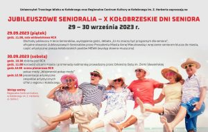 Read more about the article 29-30 września, X Kołobrzeskie Dni Seniora Senioralia, wstęp wolny