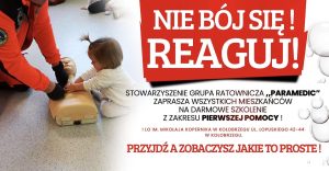 Read more about the article Darmowe szkolenie z zakresu udzielania pierwszej pomocy