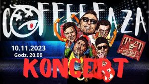 Read more about the article 10 listopada, klub Centrala, Koncert z Coffeefaza: Moc Rocka i Ekscentryczne Brzmienia, godz. 20, bilety 25 zł