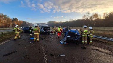 Wypadek na S6. Ucierpiały cztery osoby, w tym dziecko