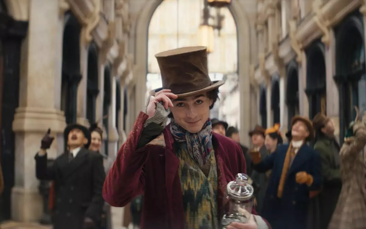 You are currently viewing Dziś kino Wybrzeża zaczyna grać film „Wonka” z Timothée Chalametem w roli tytułowej (ZWIASTUN)