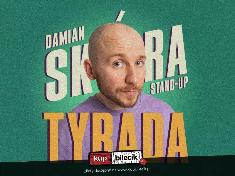 You are currently viewing 3 lutego, Centrala, Damian Skóra (stand-up), godz. 19, bilet 40 zł,