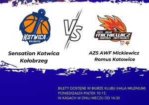Read more about the article W sobotę pierwszy domowy mecz Sensation Kotwicy w rundzie rewanżowej Bank Pekao 1 Ligi Mężczyzn