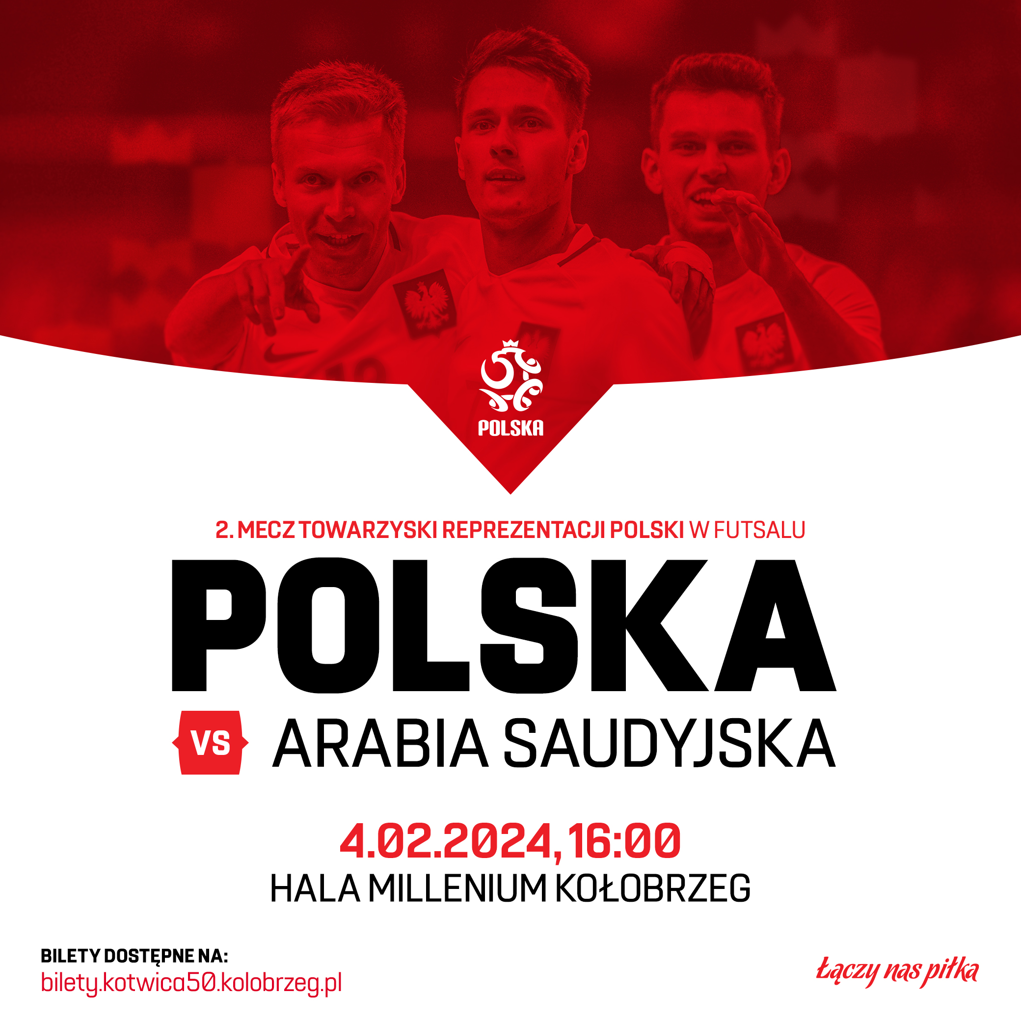 You are currently viewing Pierwsza reprezentacja Polski zagra w Kołobrzegu mecz z Arabią Saudyjską