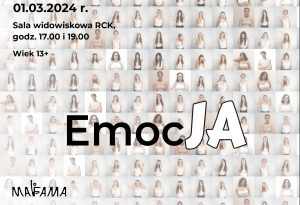 Read more about the article Wytańczyć emocje! Zaproszenie na spektakl taneczny „EmocJA”