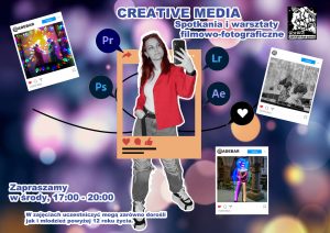 Read more about the article 21 lutego, Adebar, warsztaty Creative Media, godz. 17, wstęp wolny