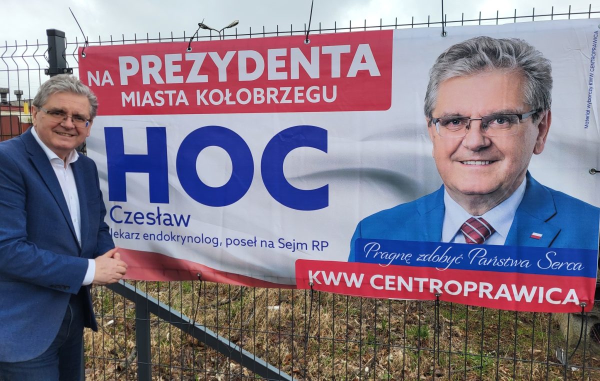 Kolejny kandydat na prezydenta Kołobrzegu ogłosił start w wyborach