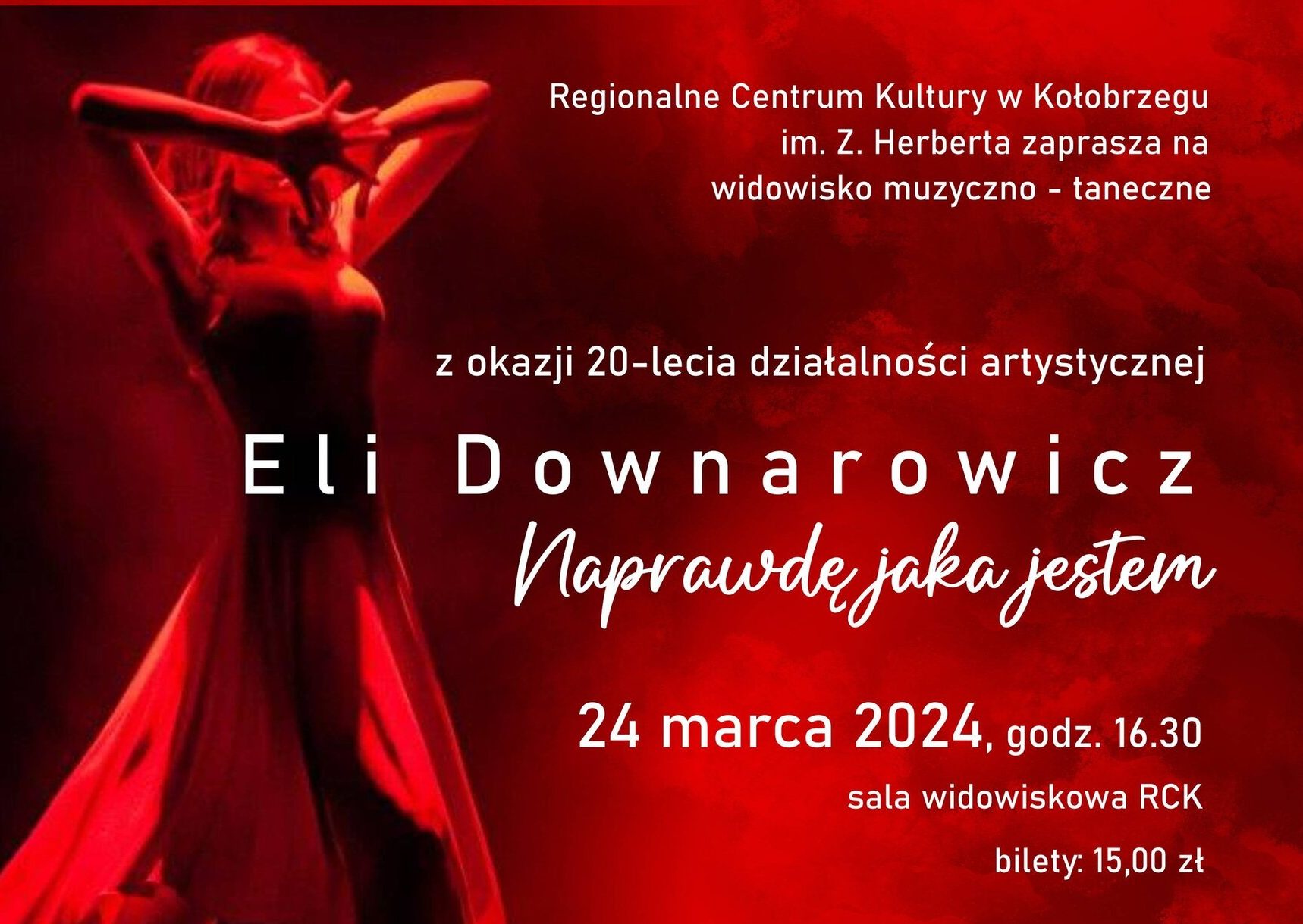 You are currently viewing 24 marca, RCK, widowisko „Naprawdę jaka jestem…”, godz. 16.30, bilety 15 zł