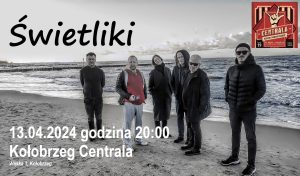 Read more about the article 13 kwietnia, Centrala, koncert ŚWIETLIKI, godz. 20, bilety 69zł/80zł