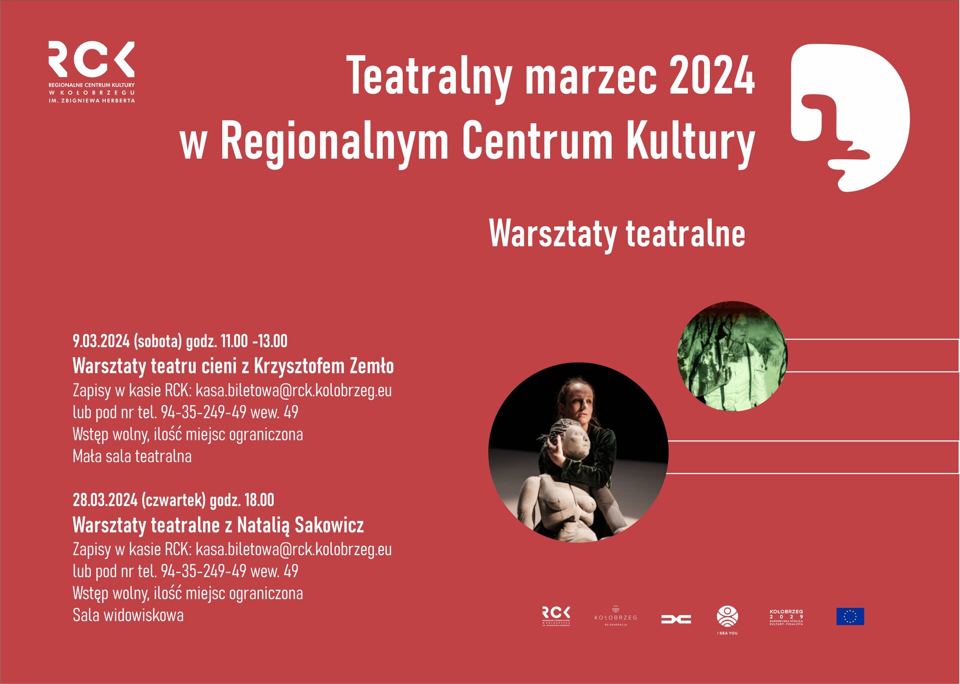 You are currently viewing 9 marca, RCK, warsztaty teatru cieni z Krzysztofem Zemło, godz. 11, wstęp wolny