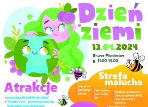 Read more about the article W sobotę Dzień Ziemi i Eko Piknik na Skwerze Pionierów (PROGRAM)
