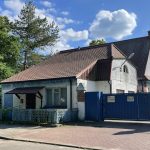 na zdjęciu budynek starej przepompowni w Kołobrzegu