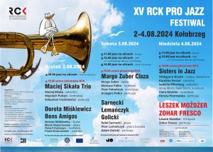 Read more about the article W pierwszy weekend sierpnia XV RCK PRO JAZZ Festival (PROGRAM)