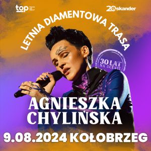 Read more about the article 9 sierpnia, koncert Agnieszki Chylińskiej, amfiteatr