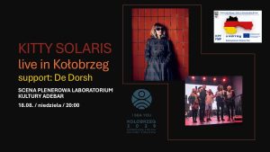Read more about the article 18 sierpnia, koncert Kitty Solaris, wstęp wolny