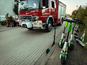 Read more about the article Kobieta z urazem głowy. Pierwsi na miejscu byli strażacy